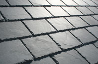 Ash slate roof